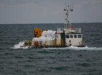 Delivering Salmon Feed From Lerwick