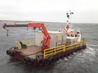 Running building materials into North Ronaldsay