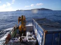 Delivering to the Fair Isle Observatory