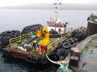 Delivering Yokohama Fenders in Sullom Voe Terminal